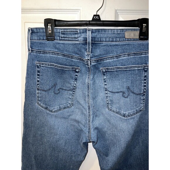 Adriano Goldschmied Jeans Womens Sz 32 ANTHROPOLOGIE High Rise Stevie Ankle - Picture 9 of 11